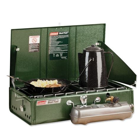 coleman dual fuel stove 424 review